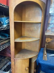 Wooden Corner Display Cabinet