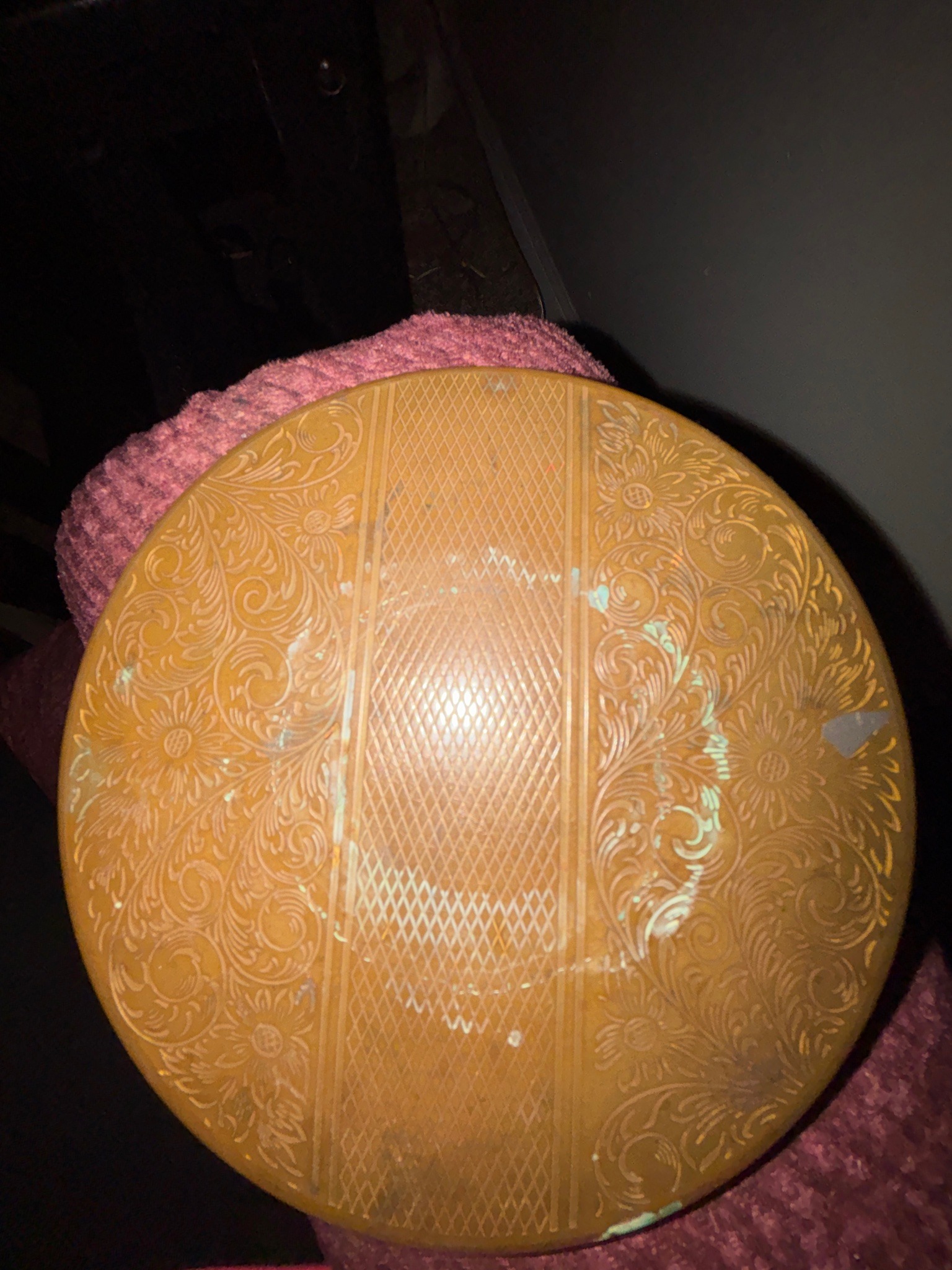 Submitted photo of Vintage celluloid vanity powder box