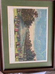 St. James Park & Buckingham House Print