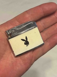Vintage Playboy Bunny Logo Pocket Lighter