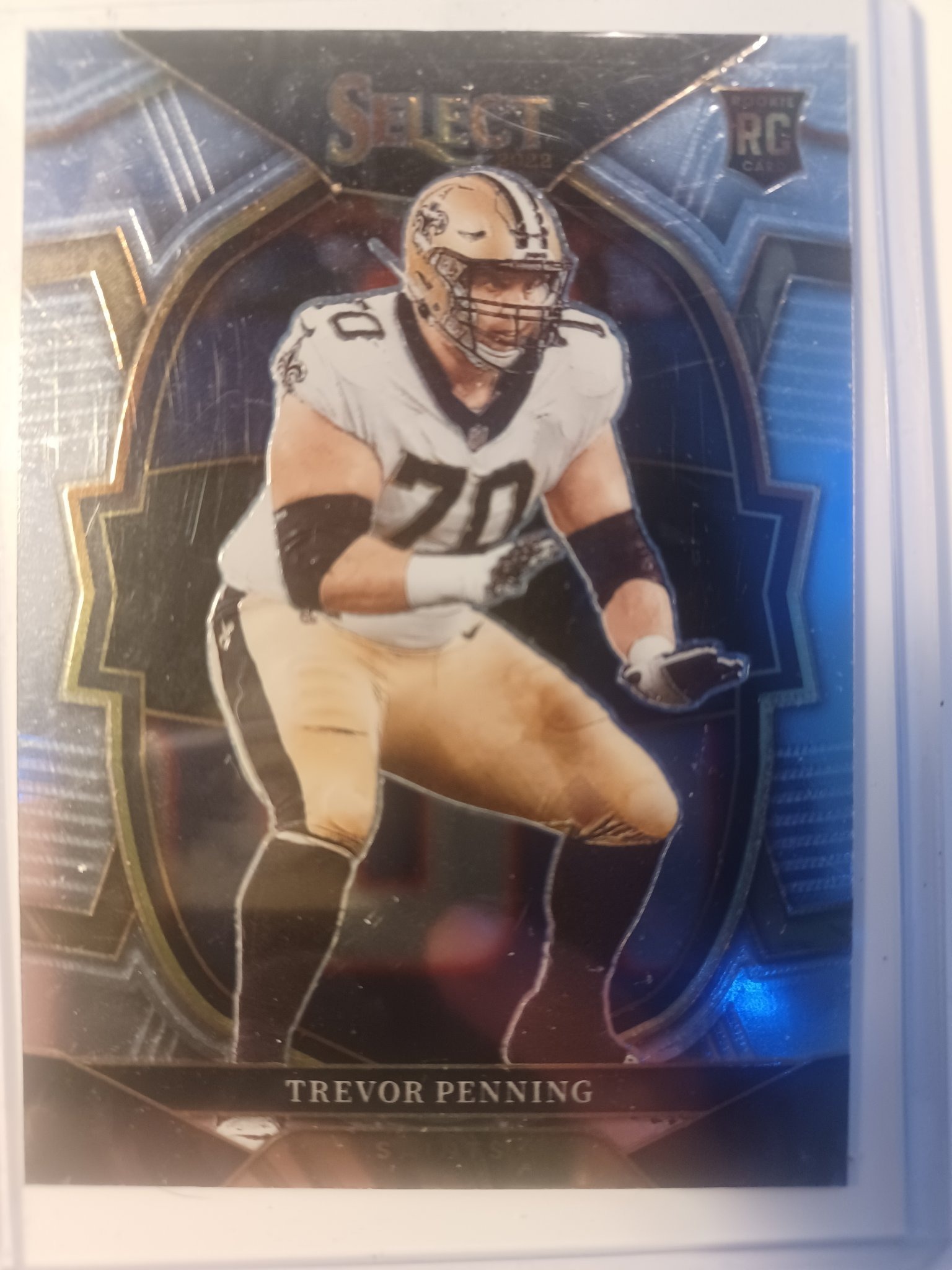 Submitted photo of Panini Select Trevor Penning Rookie Card (not authenticated)