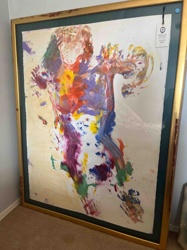 Abstract Figurative Painting (Body Print Style)