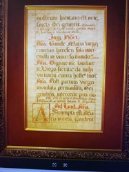 Latin Parchment Prayer Sheet (Circa 1400 AD)