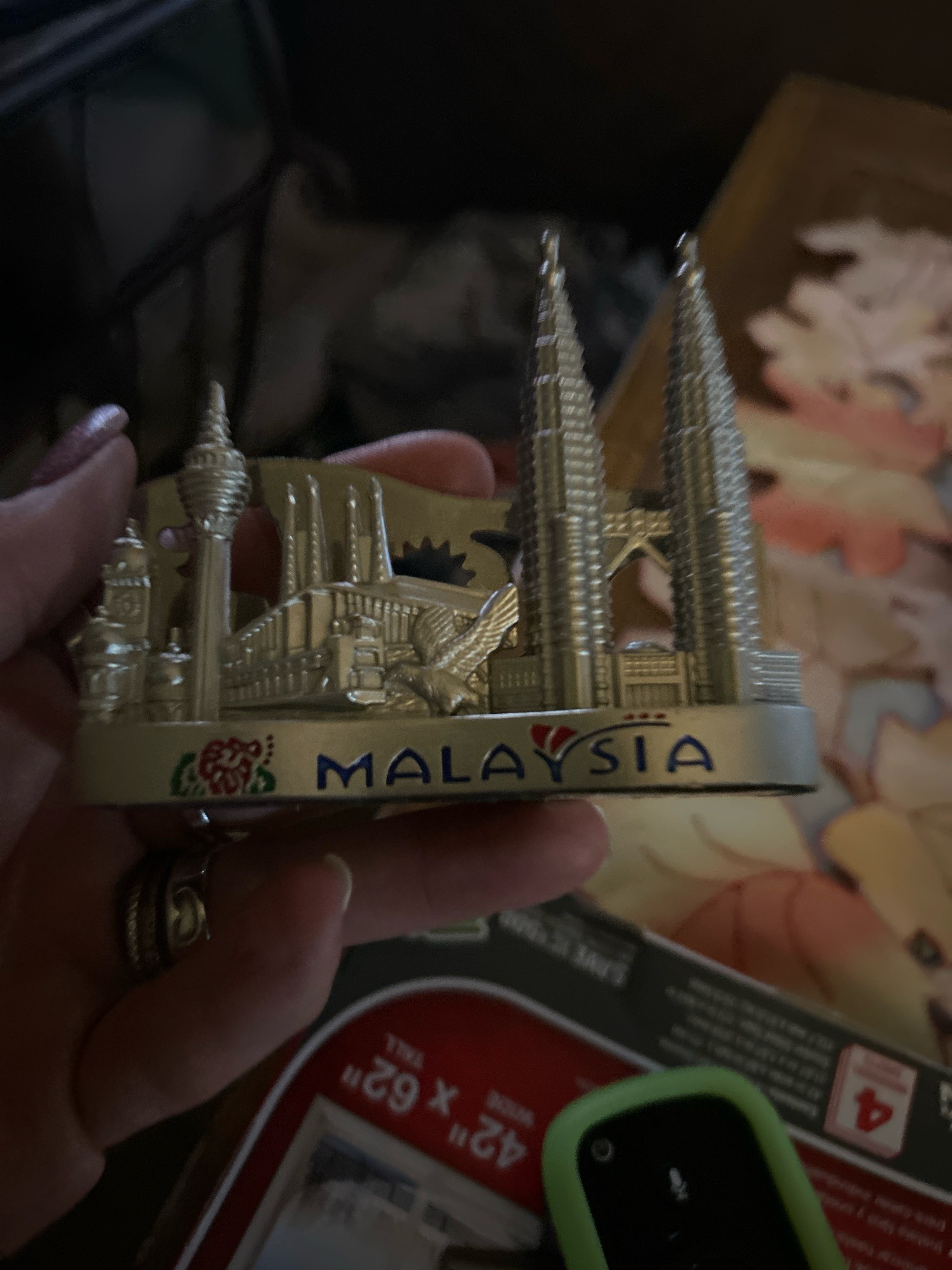 Submitted photo of Malaysia Souvenir Magnet