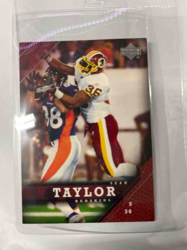 2004 Upper Deck Sean Taylor Rookie Card #221