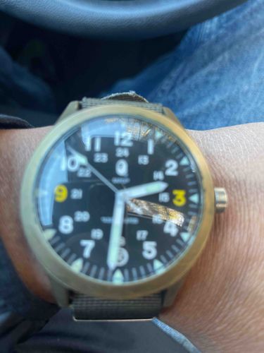 Field Watch with 24-Hour Dial