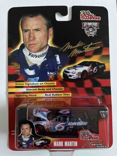 Racing Champions Mark Martin #6 Valvoline Die-Cast NASCAR (NASCAR 50th Anniversary Edition)