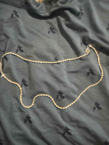 Sterling Silver Rope Chain Necklace