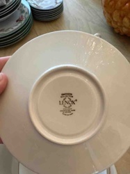 Lenox Dimension Collection Holiday Teacup Saucer