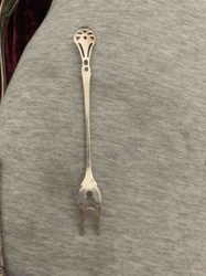 Sterling Silver Pickle/Lemon Fork
