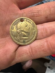 George Washington Commemorative Token (Holed)