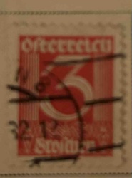 Austrian 5 Heller Revenue Stamp
