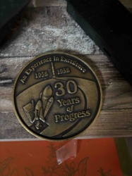 30 Years of Progress Commemorative Medal (1956-1986)