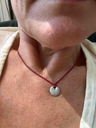Silver-toned Pendant Necklace