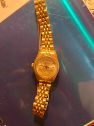 Gold-Toned Ladies' Wristwatch
