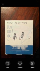 Pre-Charged Data Sync & High-Speed Charging Cable Packaging