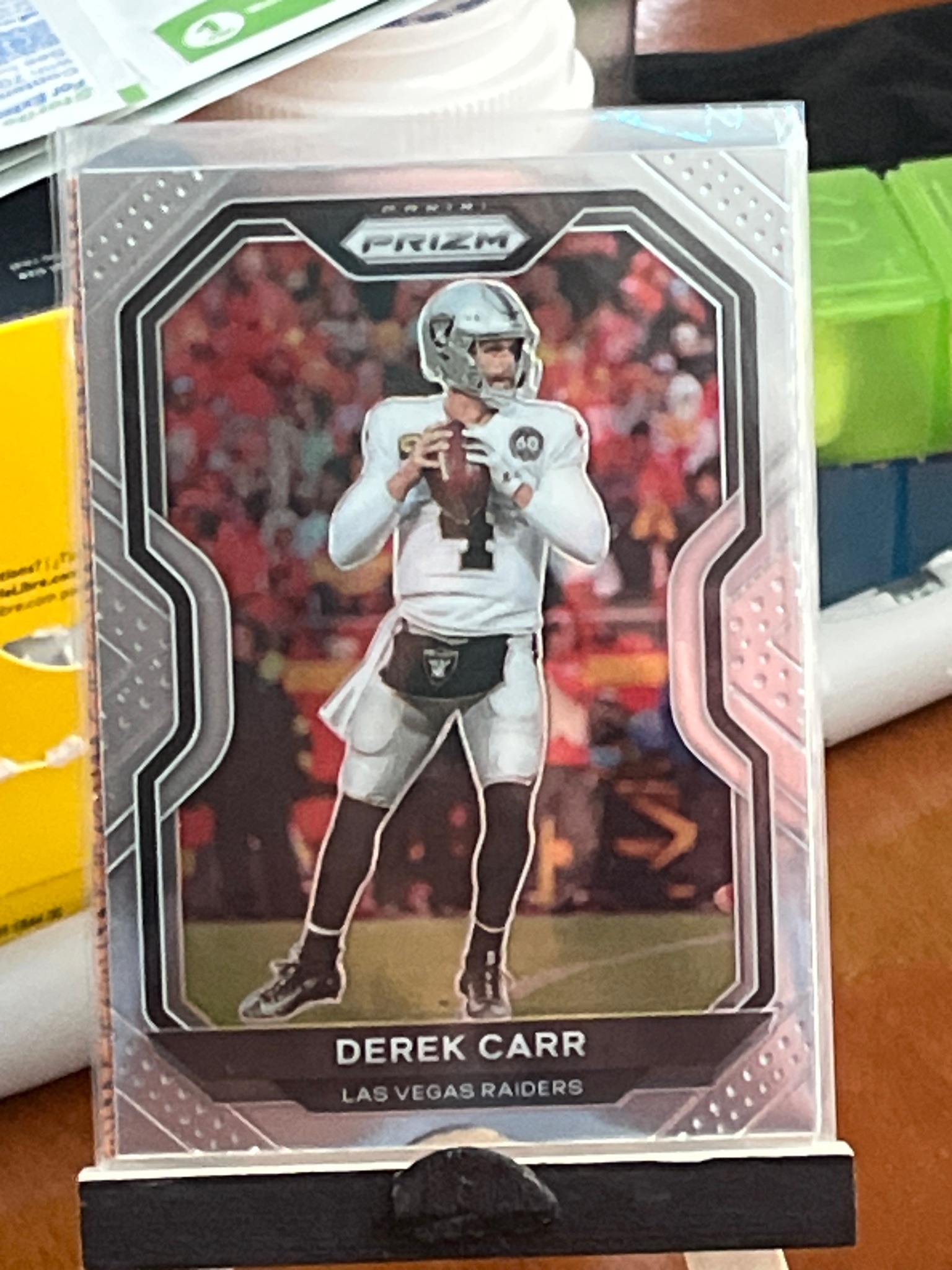 2020 Panini Prizm Derek Carr Silver Prizm #149