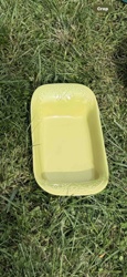Rectangular Ceramic Baking Dish with Embossed Borders