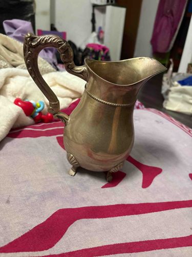 Silver-Plated Creamer or Small Pitcher