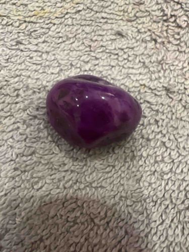 Tumbled Purple Dyed Agate
