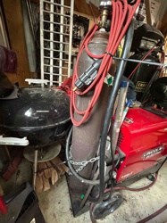 Lincoln Electric PRO MIG 180 Welder with Gas Cylinder