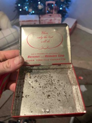 Vintage Benson & Hedges 'Super Virginia Cigarette' Tin