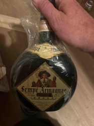 Sempé Armagnac Brandy Bottle