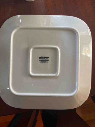 The Cellar Whitewater Dinner Plate