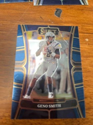 Geno Smith Select Football Trading Card