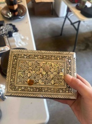 Inlaid Mother-of-Pearl Decorative Box