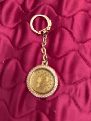 Coin Replica Keychain