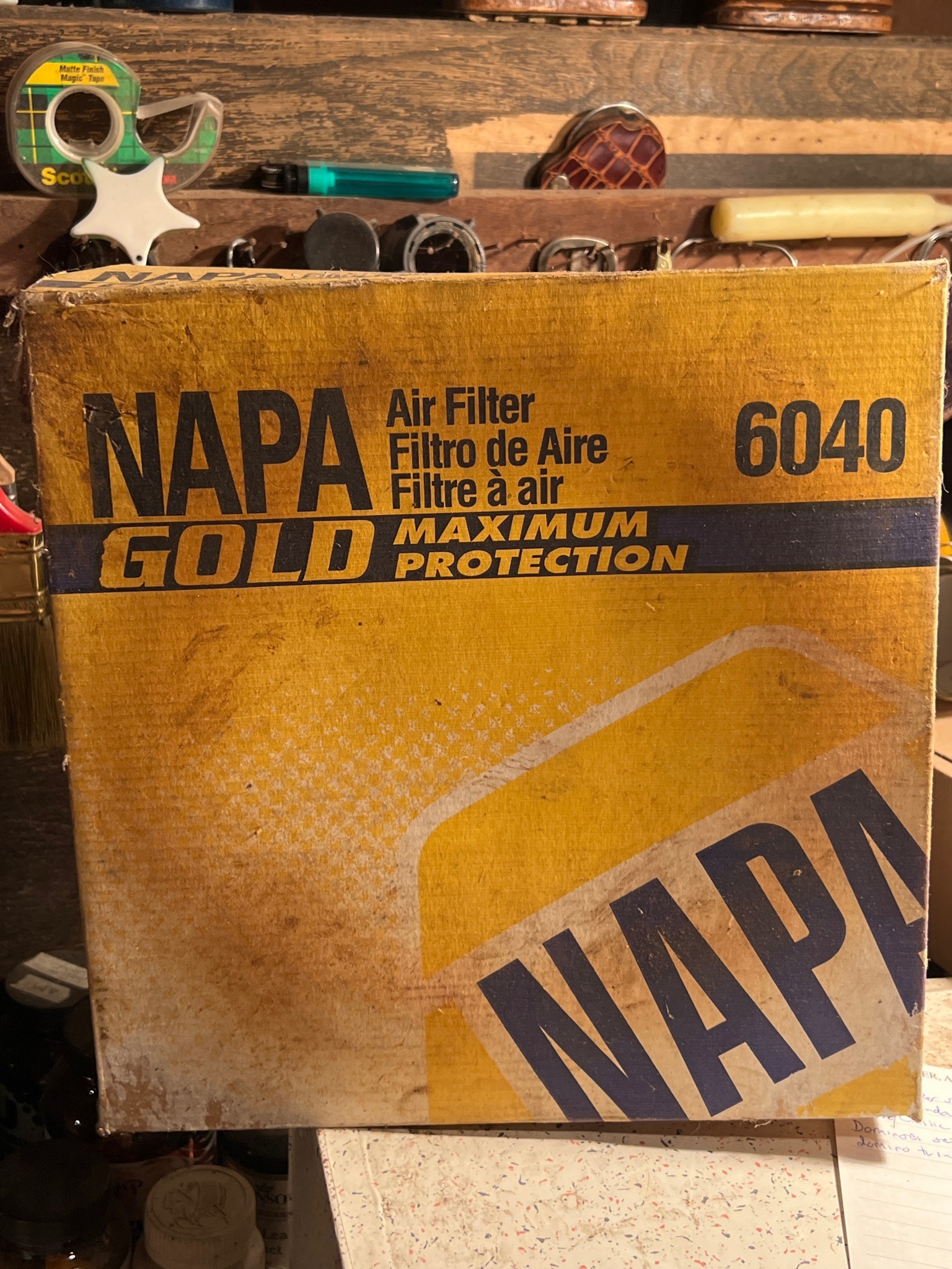 Submitted photo of NAPA Gold Air Filter Box (not authenticated)