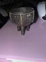Tripod Bronze Ding-Style Vessel