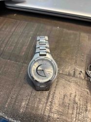 Europa Men's Stainless Steel Quartz Watch