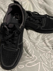 Pulp Black Suede Low-Top Sneakers