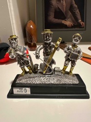 Three Musician Figurine Sculpture