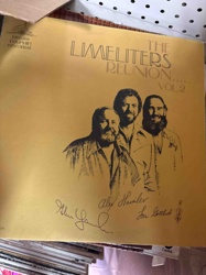 The Limeliters Reunion Vol. 2 Signed Album Cover