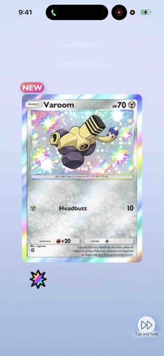 Varoom Pokémon Trading Card
