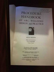 Procedure Handbook of Arc Welding Design and Practice, Sixth Edition