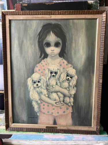 Bedtime by Margaret Keane (attributed to Walter Keane), 1963
