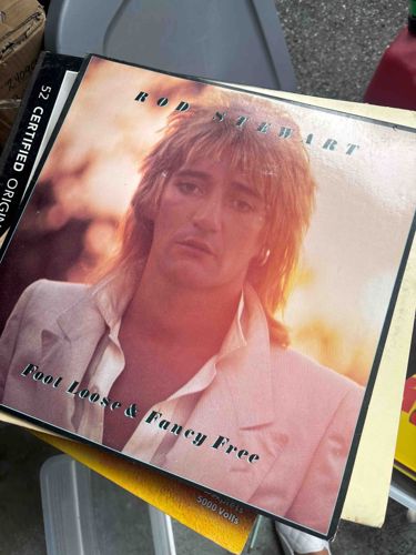 Foot Loose & Fancy Free by Rod Stewart (Vinyl Record Album)