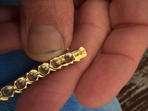 14K Gold 10 Carat Tennis Bracelet