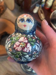 Hand-Painted Russian Matryoshka Doll