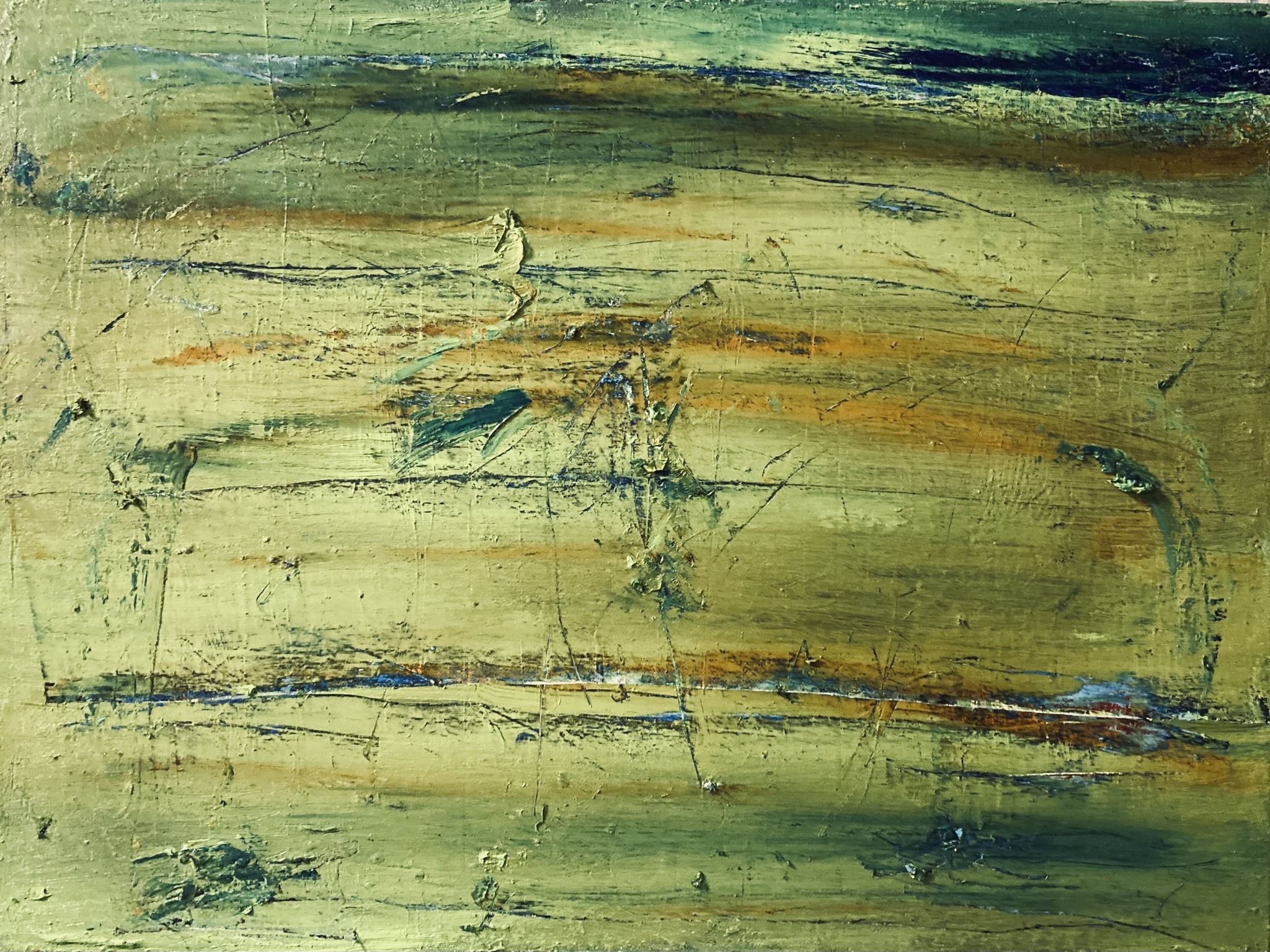 Submitted photo of Abstract Expressionist Oil Painting