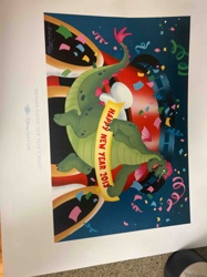 Disney Cruise Line 'Dragon-Tastic New Year's Magic' 2013 Art Print