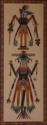 Native American Kachina Figure Art Print
