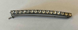 Vintage Rhinestone Hair Barrette