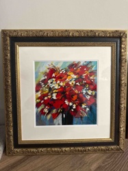 Framed Floral Print