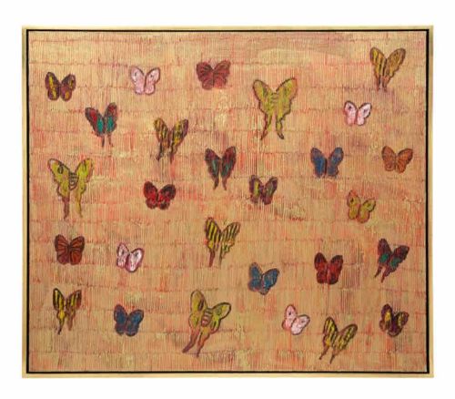 Butterfly Painting by Hunt Slonem