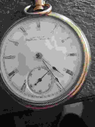 Antique Waltham Open-Face Pocket Watch